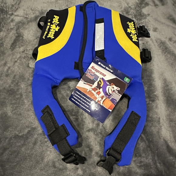 West Marine Other - NWT West Marine Neoprene Pet Vest Sz M 30-60 lbs Water Boat Safety Dog Life Vest